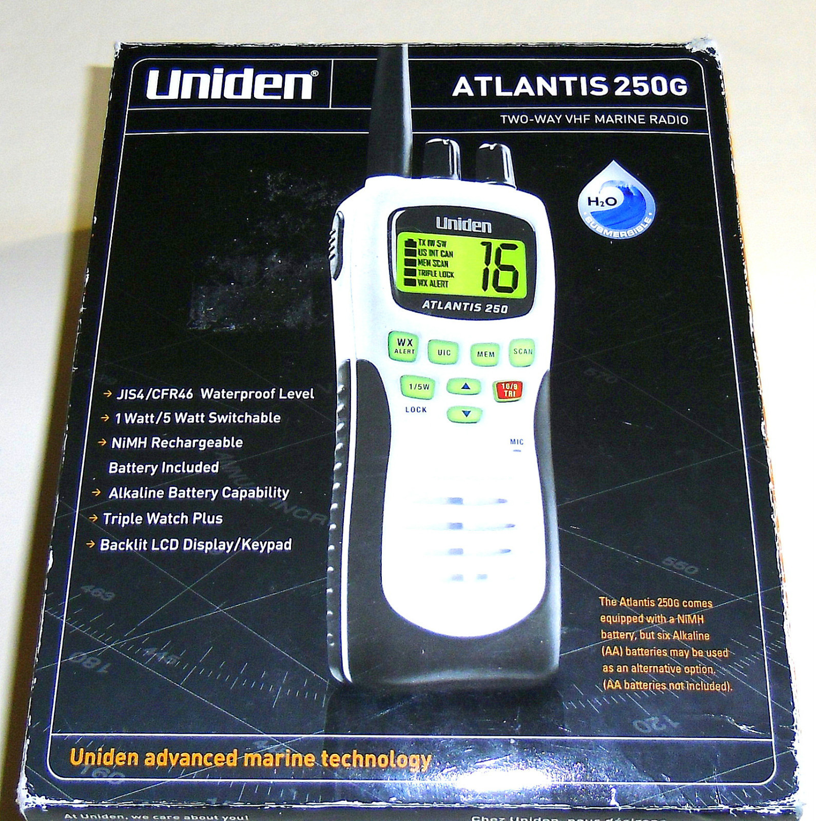 Uniden Atlantis 250G